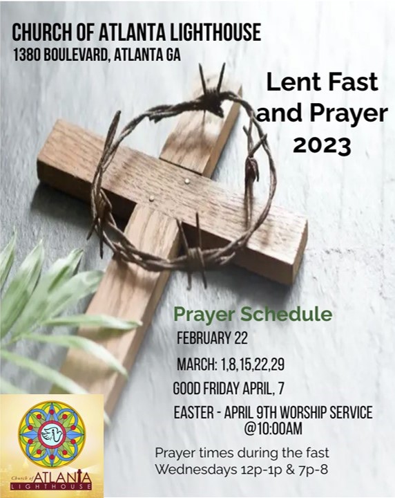 LENT PRAYER AND FAST FLYER